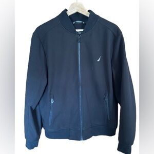 Nautica Men's Black Bomber Jacket